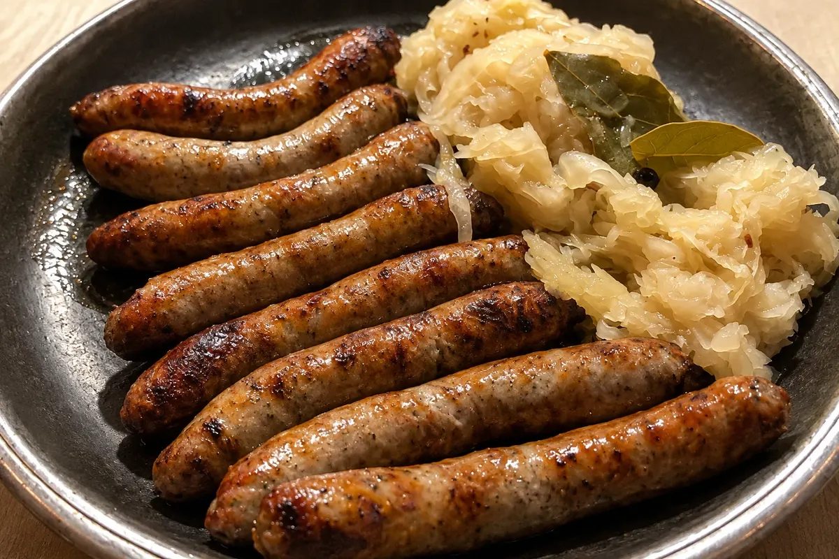 Nürnberger Rostbratwürste — Alemania.