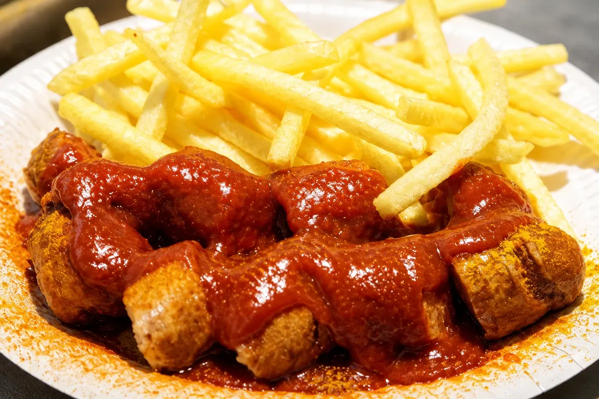 Currywurst — Alemania.