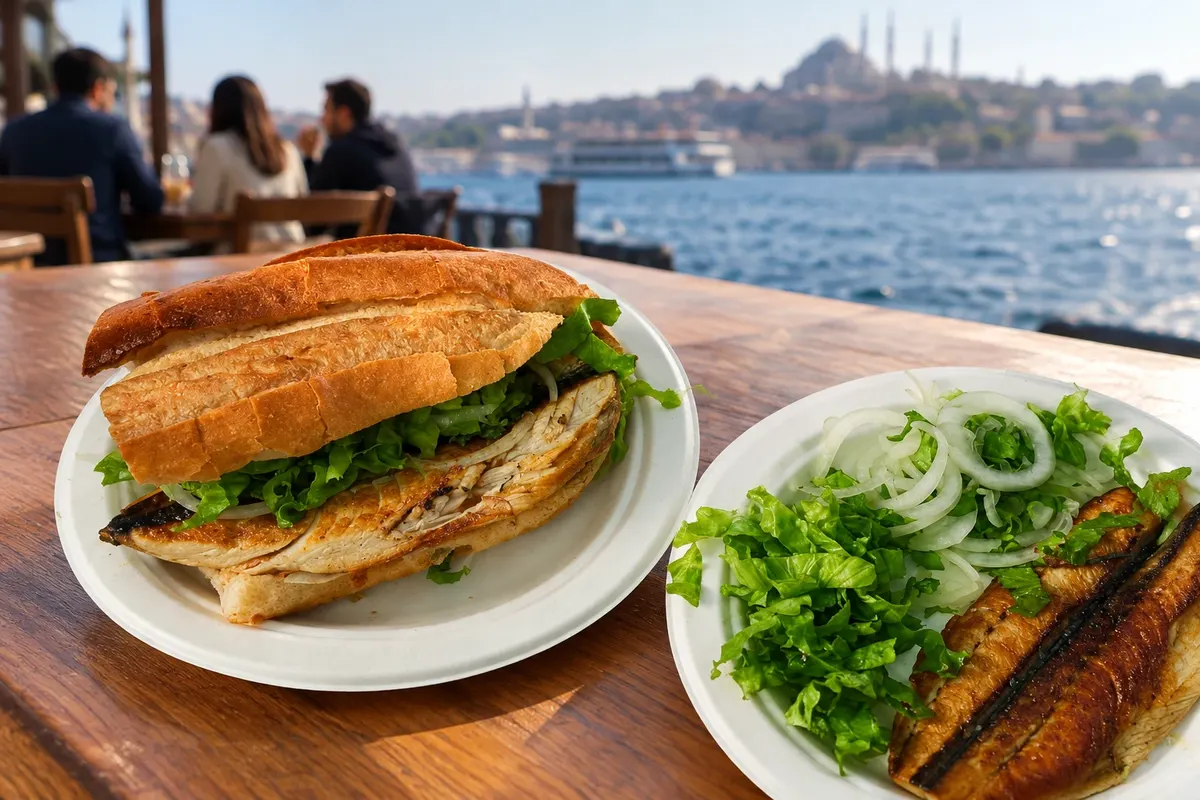 Eminönü balık ekmek — Istambul, Turkey