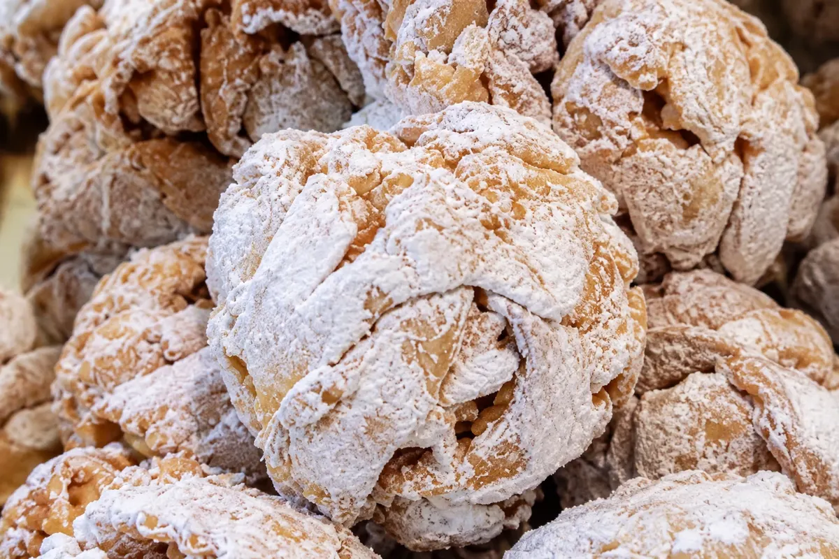 Rothenburger Schneeballen — Alemania.