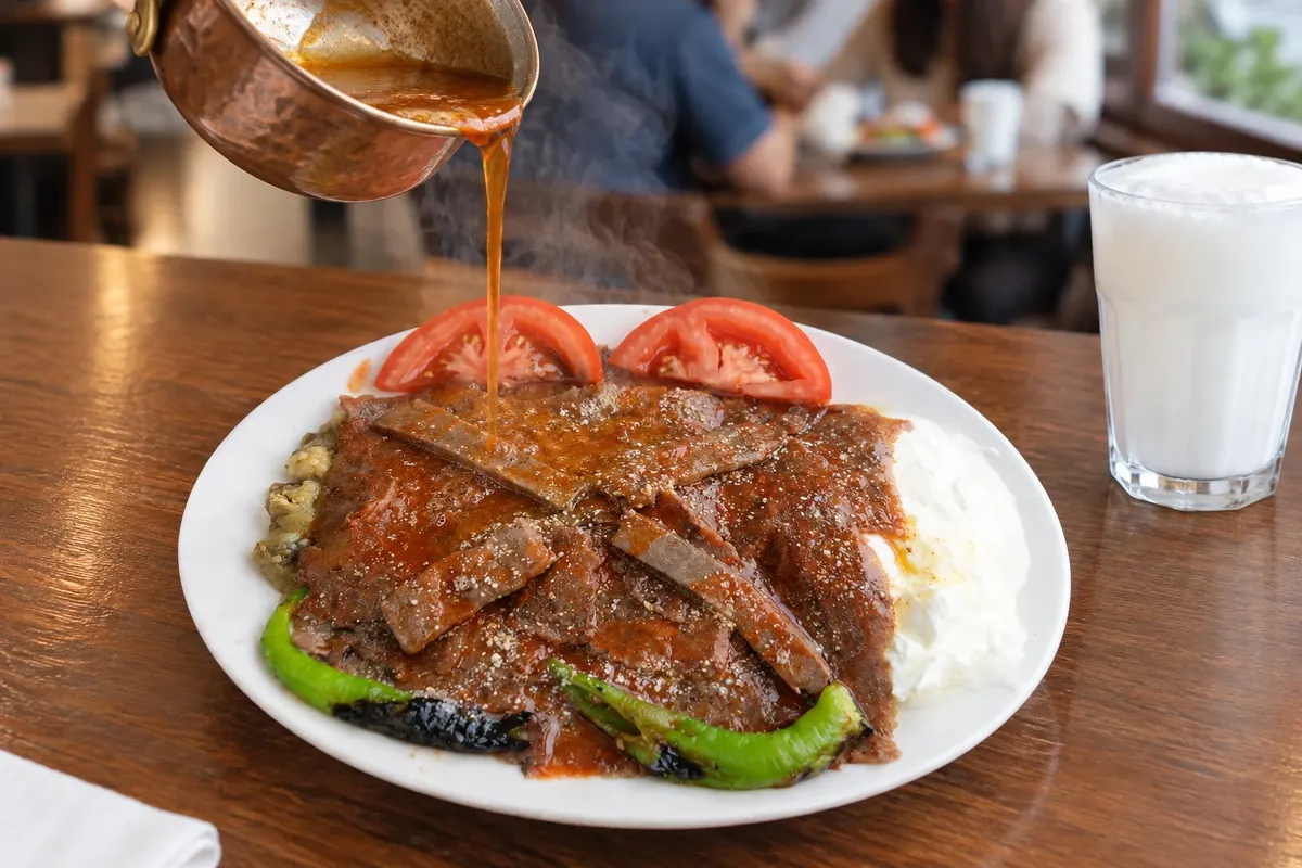 İskender kebap — Bursa, Turkey