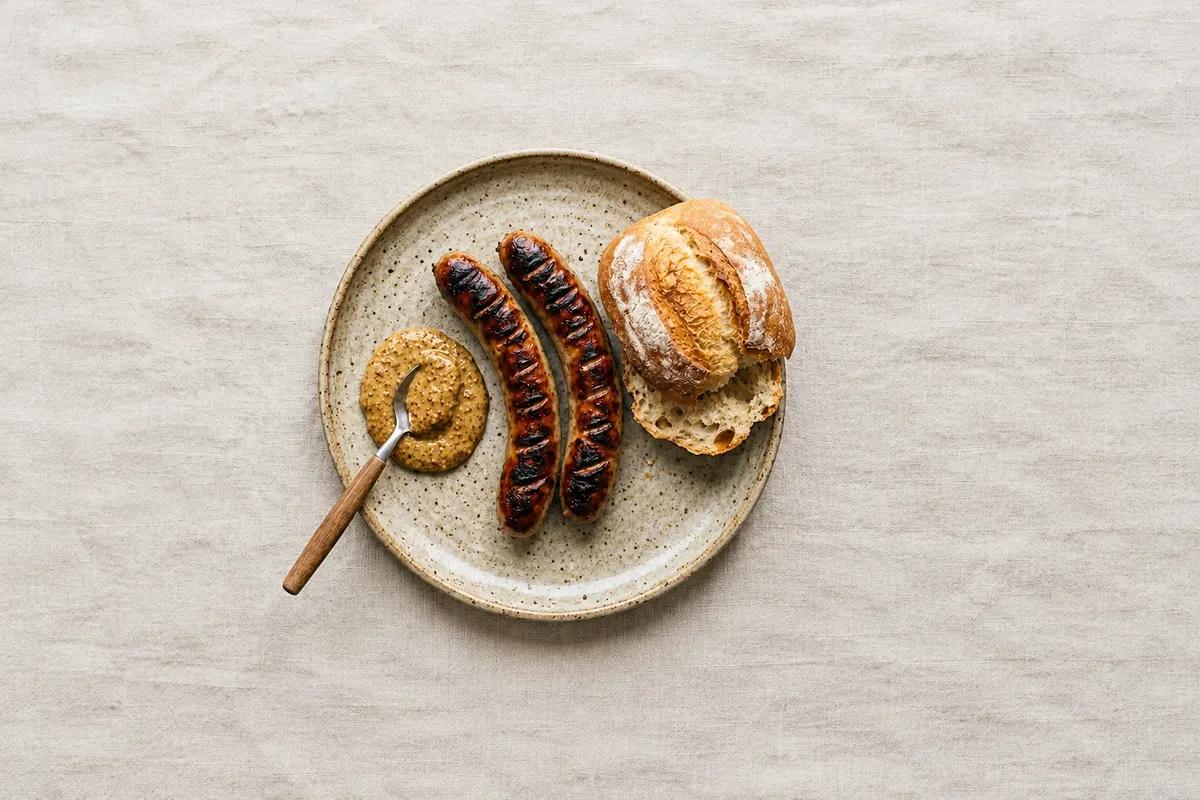 Thüringer Rostbratwurst — Turíngia, Germany