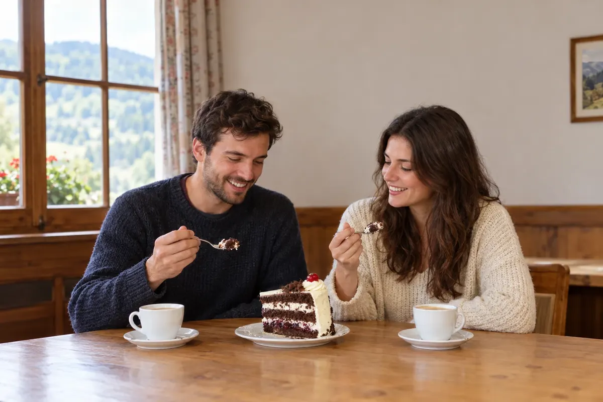 Schwarzwälder Kirschtorte — Baden-Württemberg, Alemania
