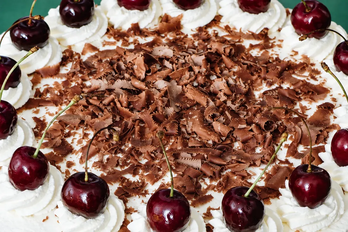 Schwarzwälder Kirschtorte — Alemania.