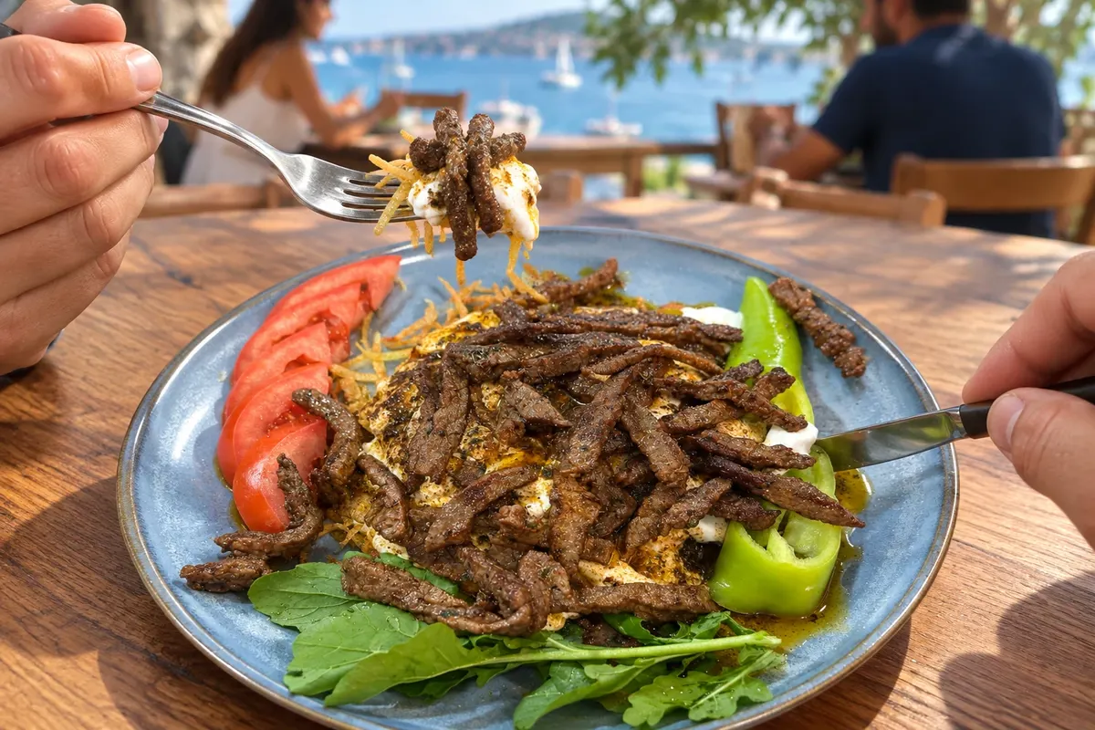 Bodrum çökertme kebabı — Bodrum, Turkey