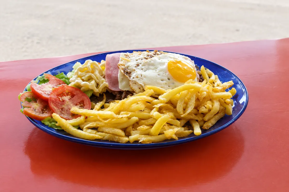 Chivito — Punta del Este, Uruguay