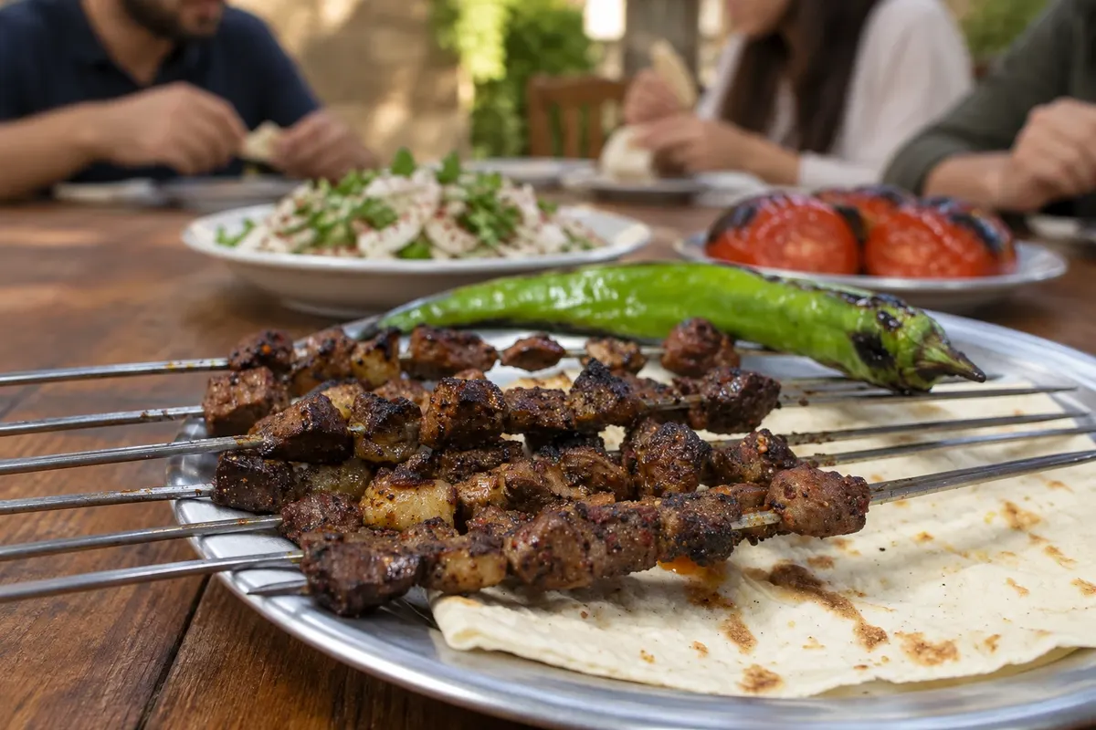 Diyarbakır ciğer kebabı — Diyarbakır, Turkey