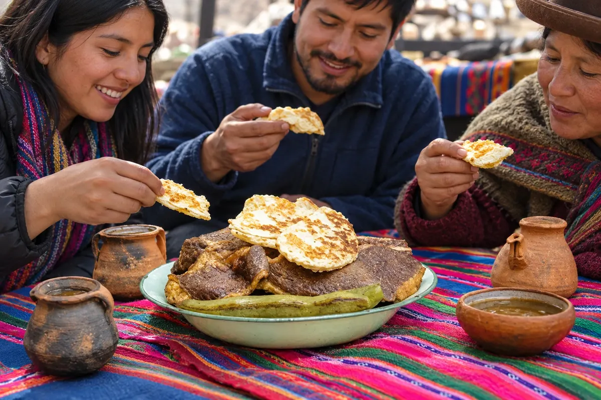 Plato paceño — La Paz, Bolivia