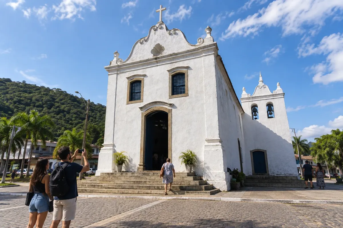 La fachada colonial de la Matriz, de 1771