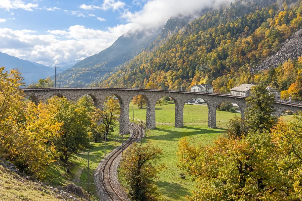 Bernina Express: Chur–St. Moritz–Tirano