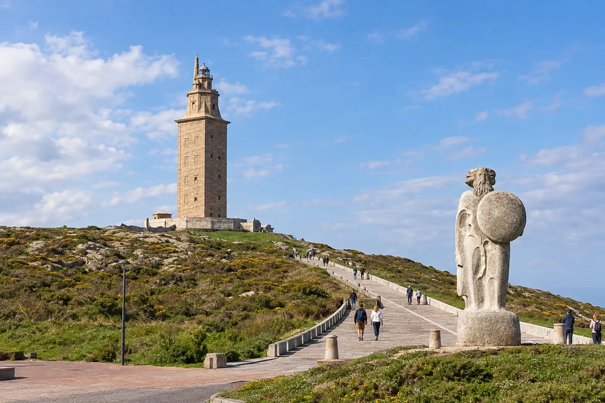 English Way to Santiago on foot