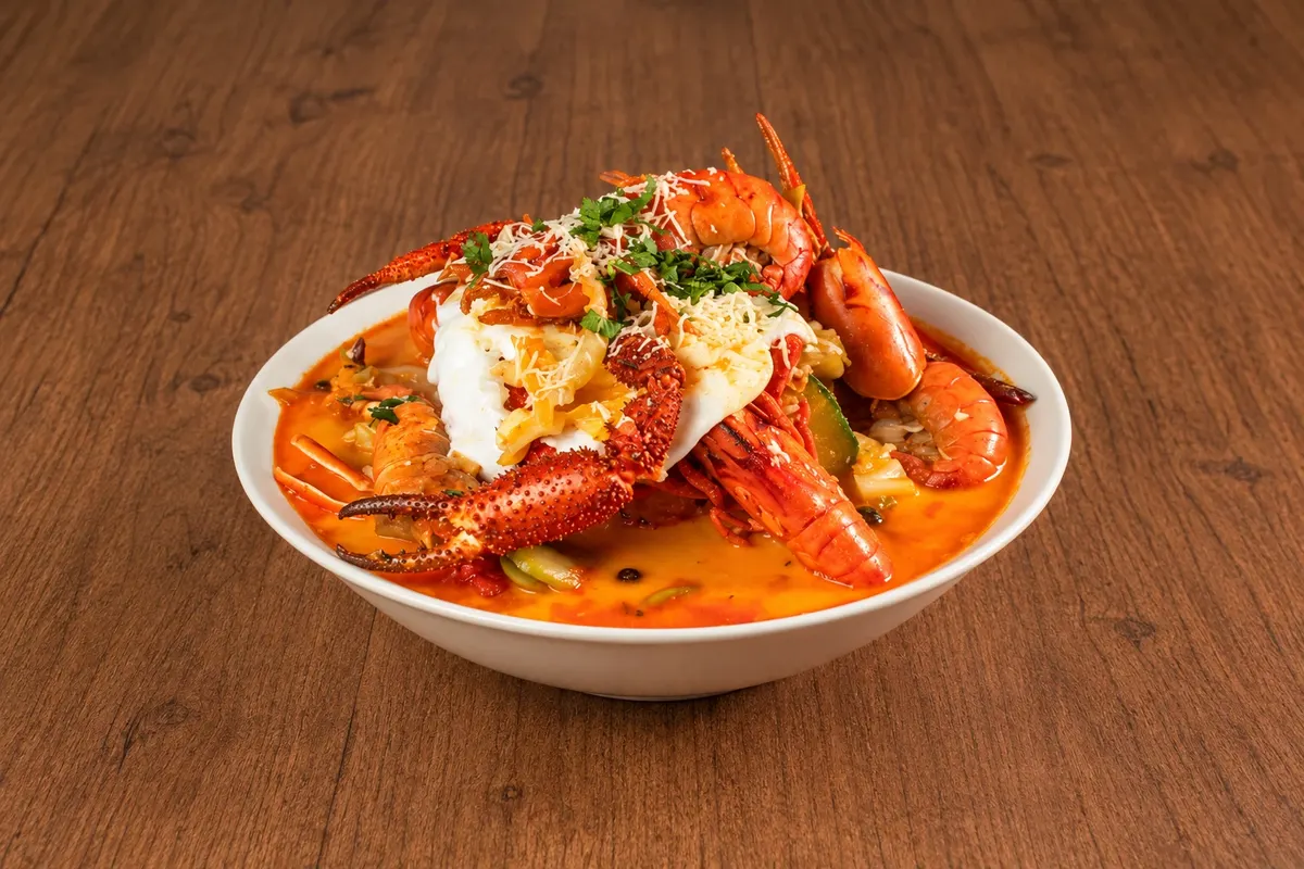 Chupe de camarones — Arequipa, Perú