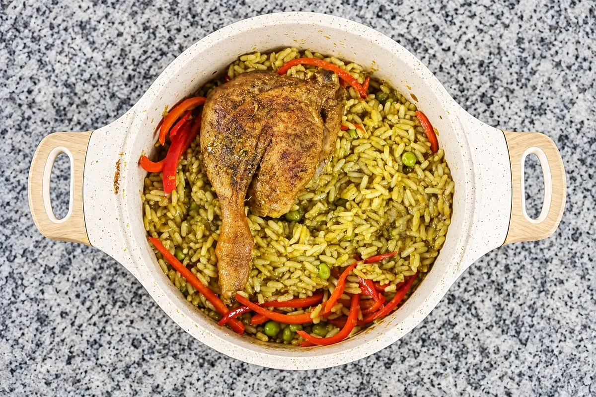 Arroz con pato — Chiclayo, Peru