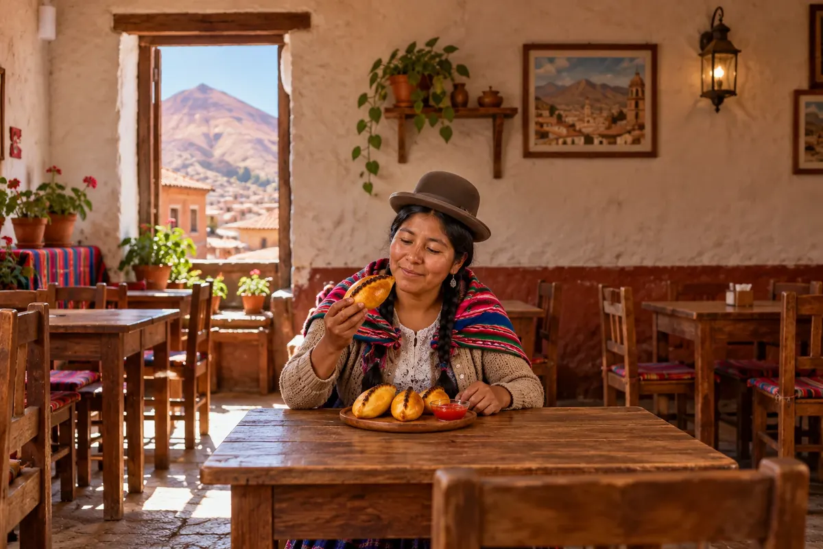 Salteña — Potosí, Bolivia