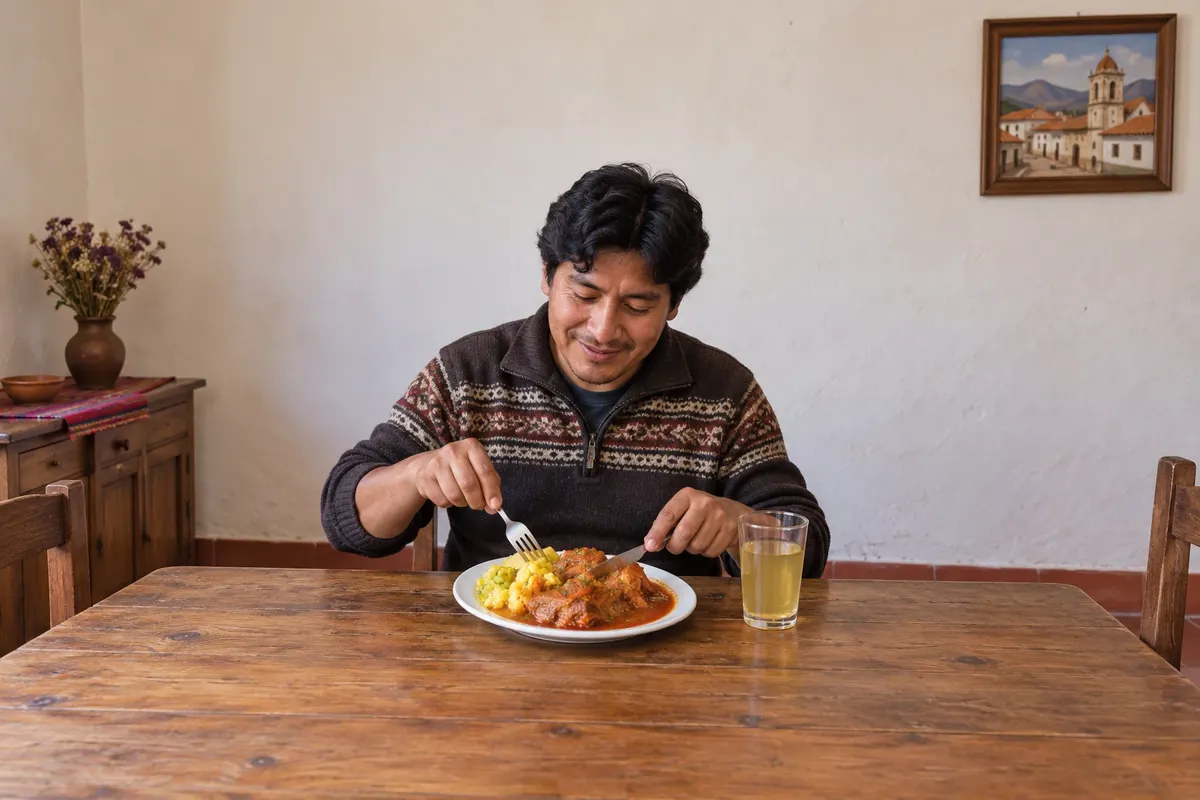 Mondongo chuquisaqueño — Sucre, Bolivia
