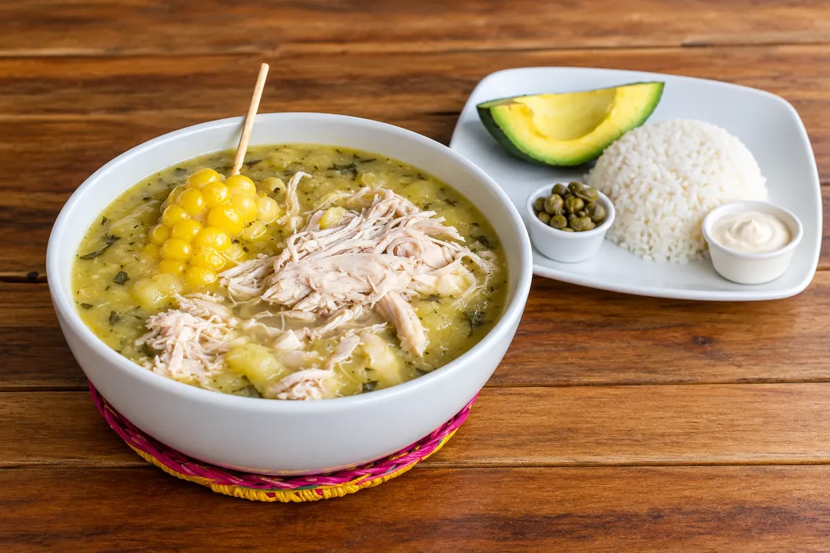 Ajiaco santafereño — Bogotá, Colombia