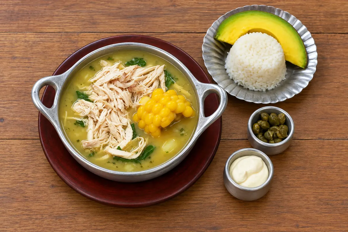 Ajiaco santafereño — Bogotá, Colombia