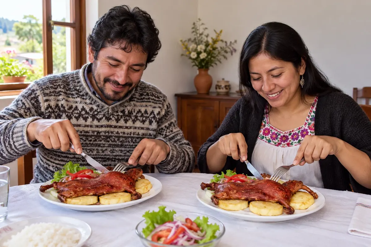 Cuy asado — Nariño, Colombia