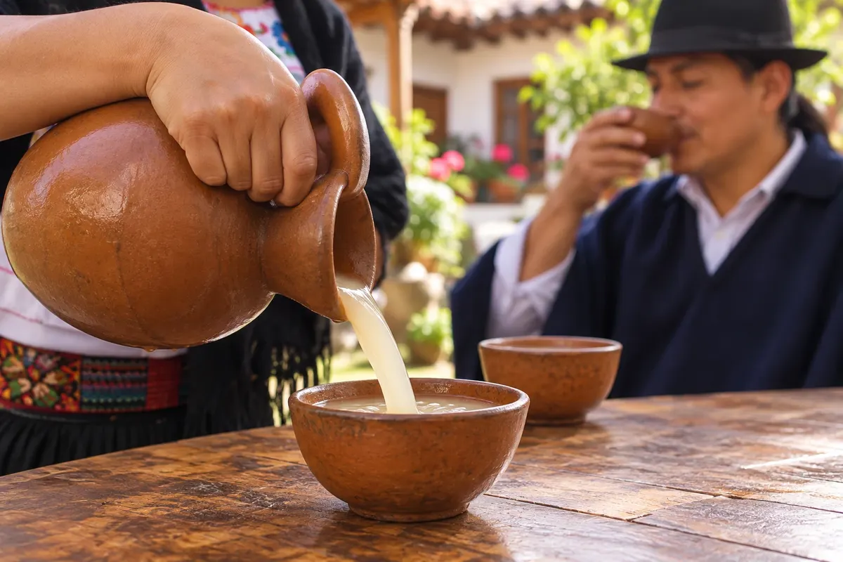 Chicha del Yamor — Otavalo, Ecuador