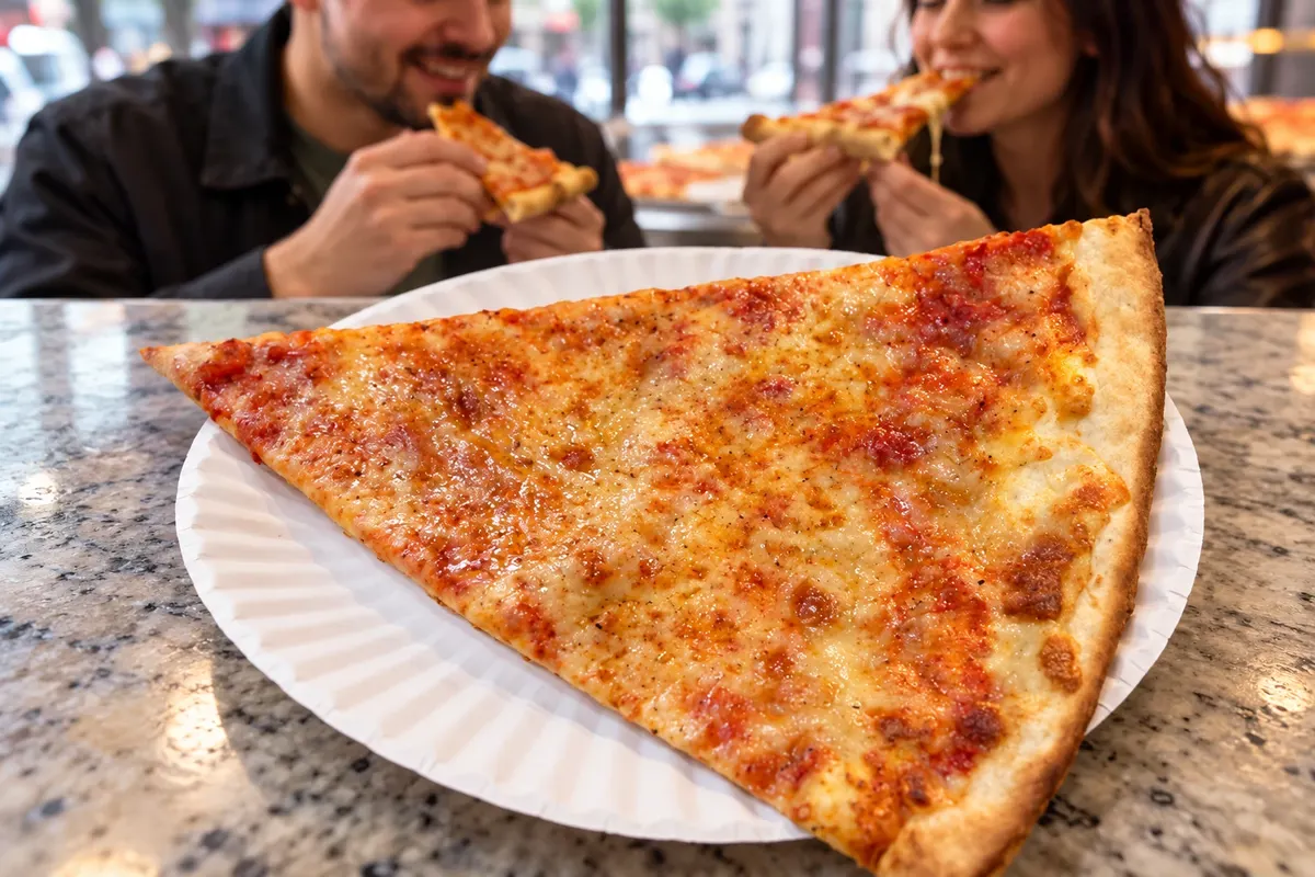 New York-style pizza — New York, the United States