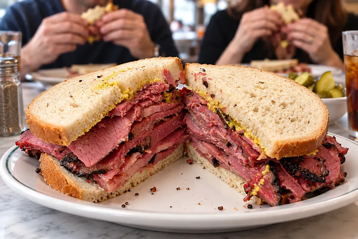 Pastrami on rye — New York, the United States