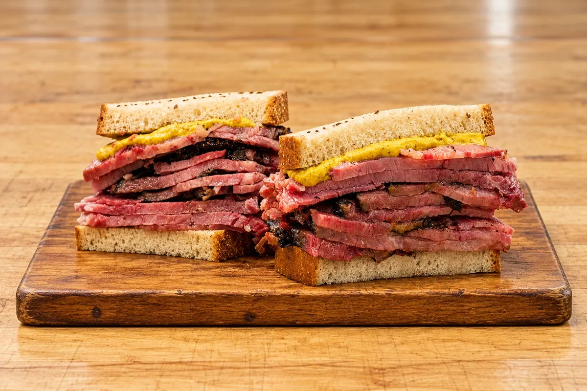 Pastrami on rye — New York, the United States