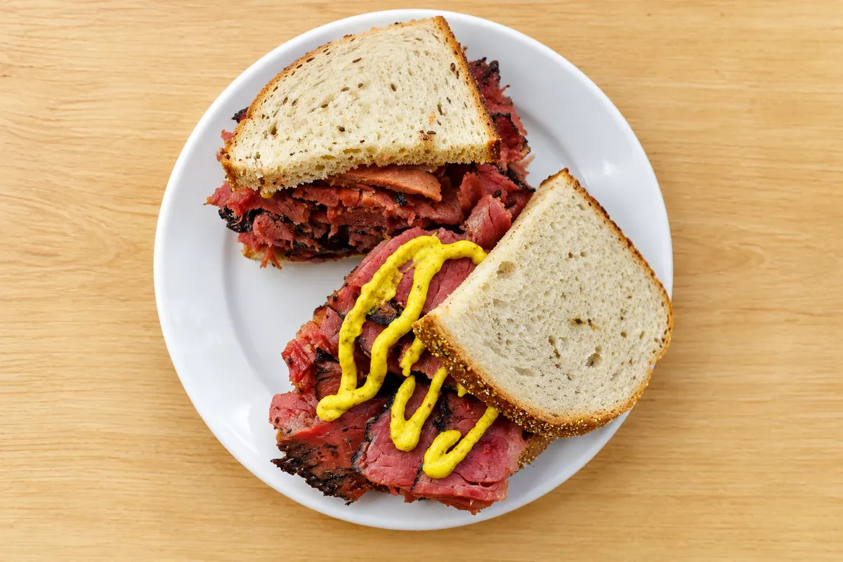 Pastrami on rye — New York, the United States