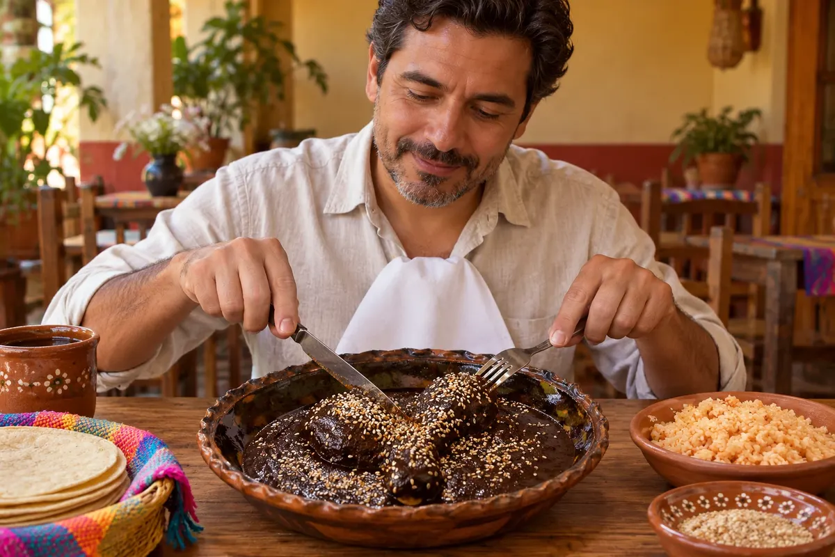 Mole negro — Oaxaca de Juárez, Mexico