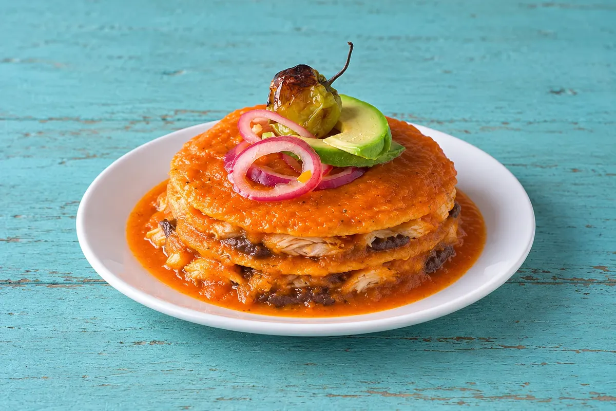 Pan de cazón — Campeche, Mexico