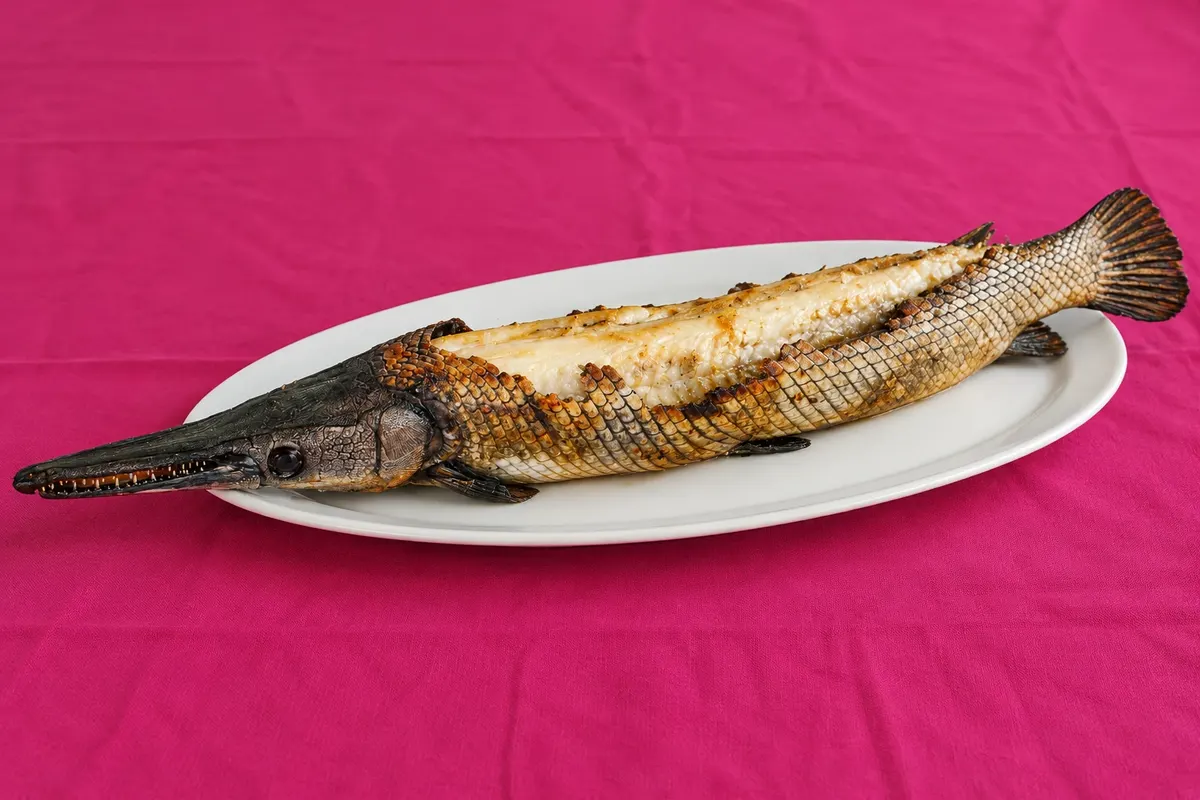 Pejelagarto asado — Tabasco, Mexico