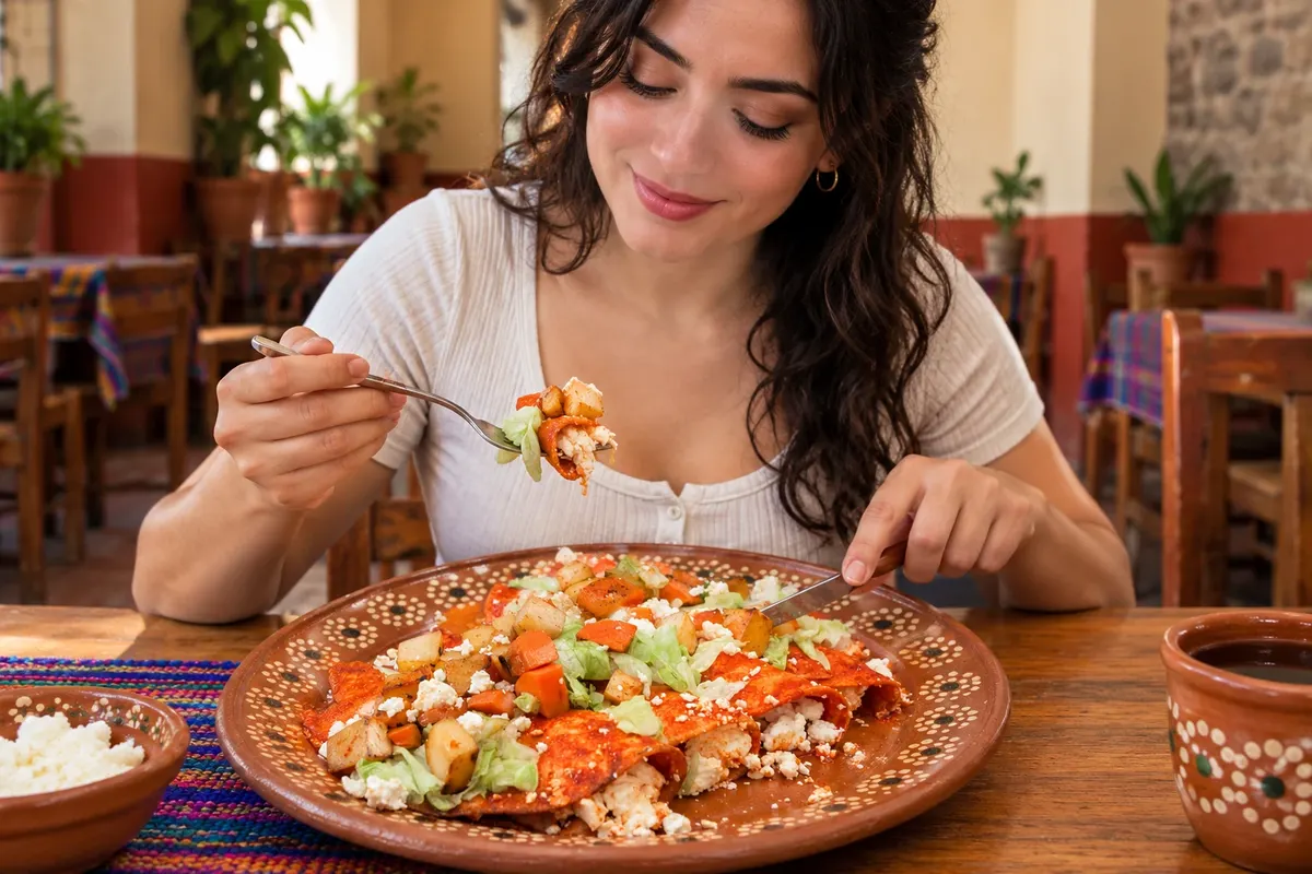 Enchiladas mineras — Guanajuato, Mexico