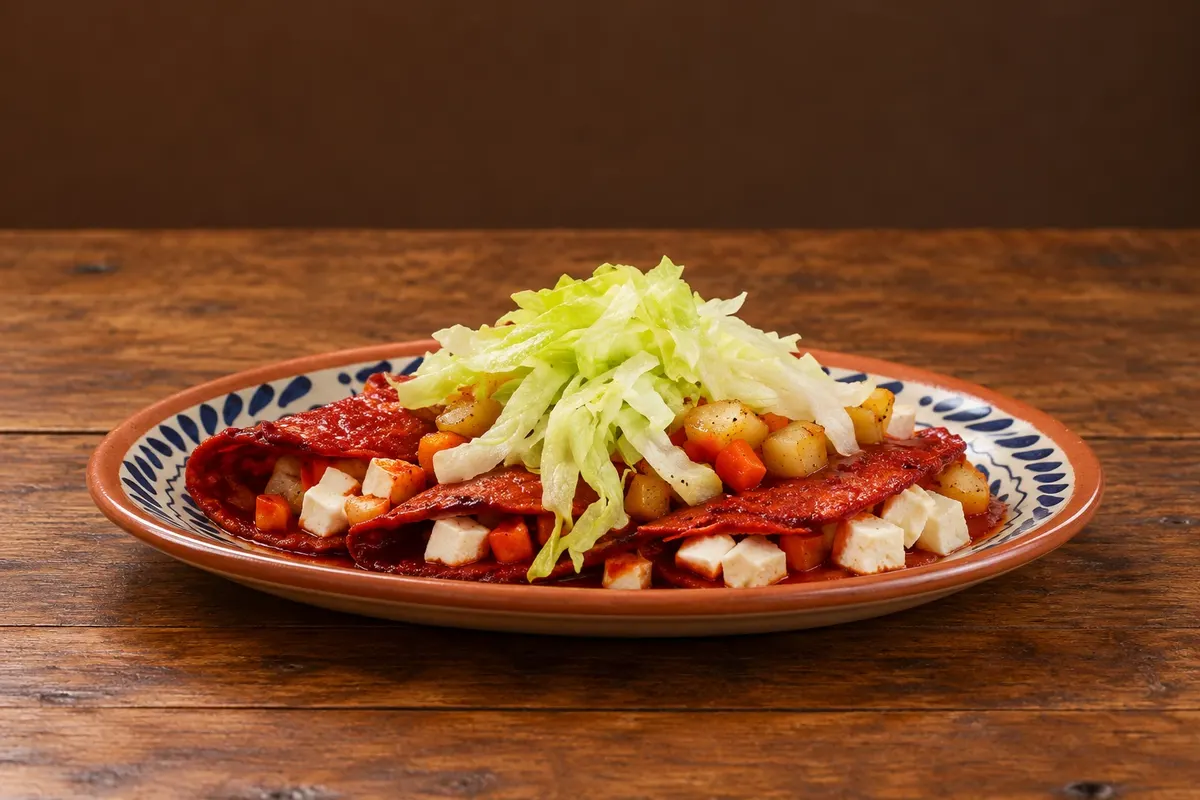 Enchiladas mineras — Guanajuato, Mexico