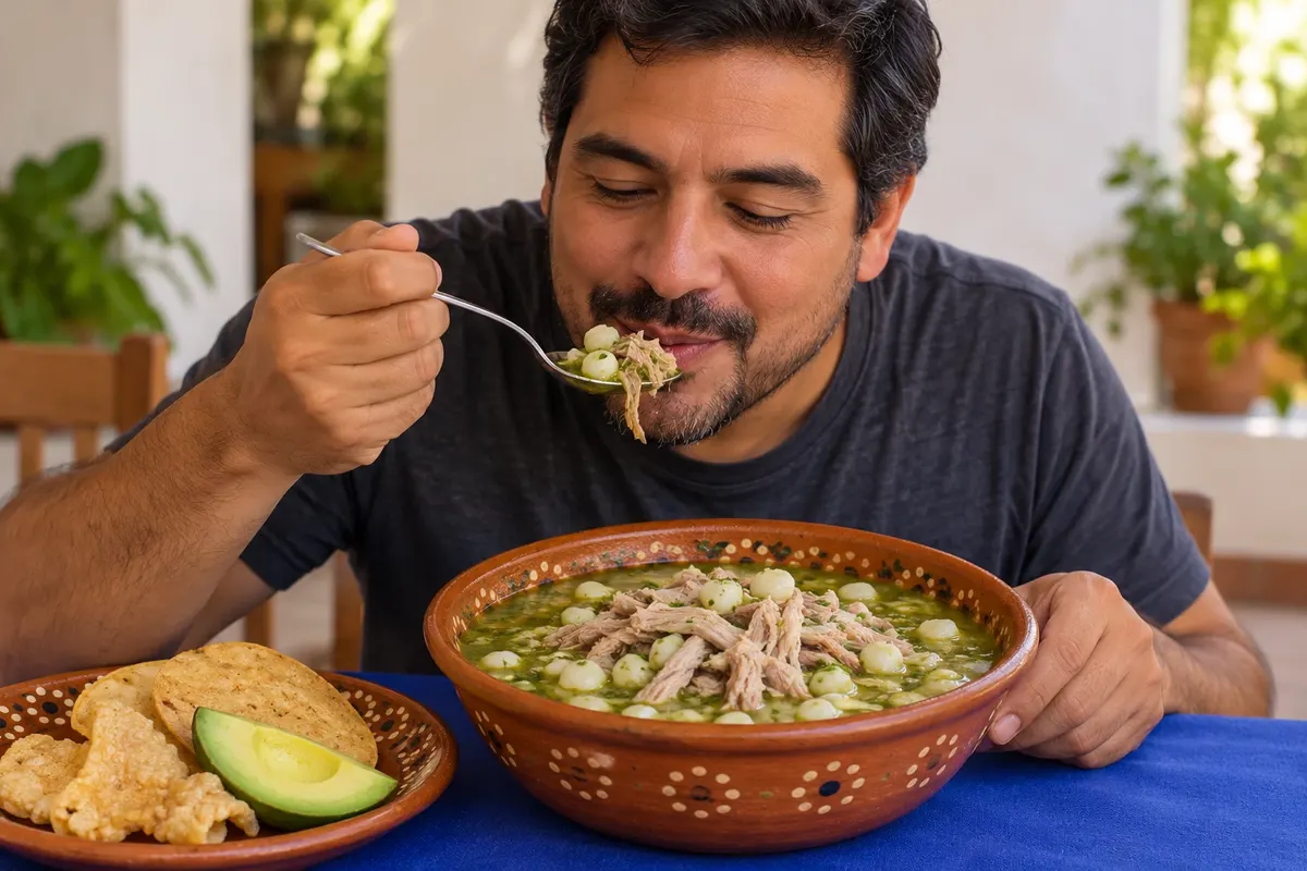 Pozole verde — Guerrero, México