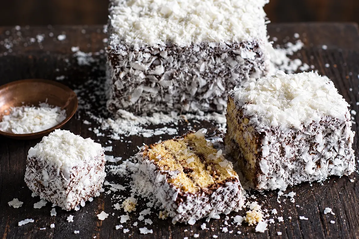Lamington — detail.