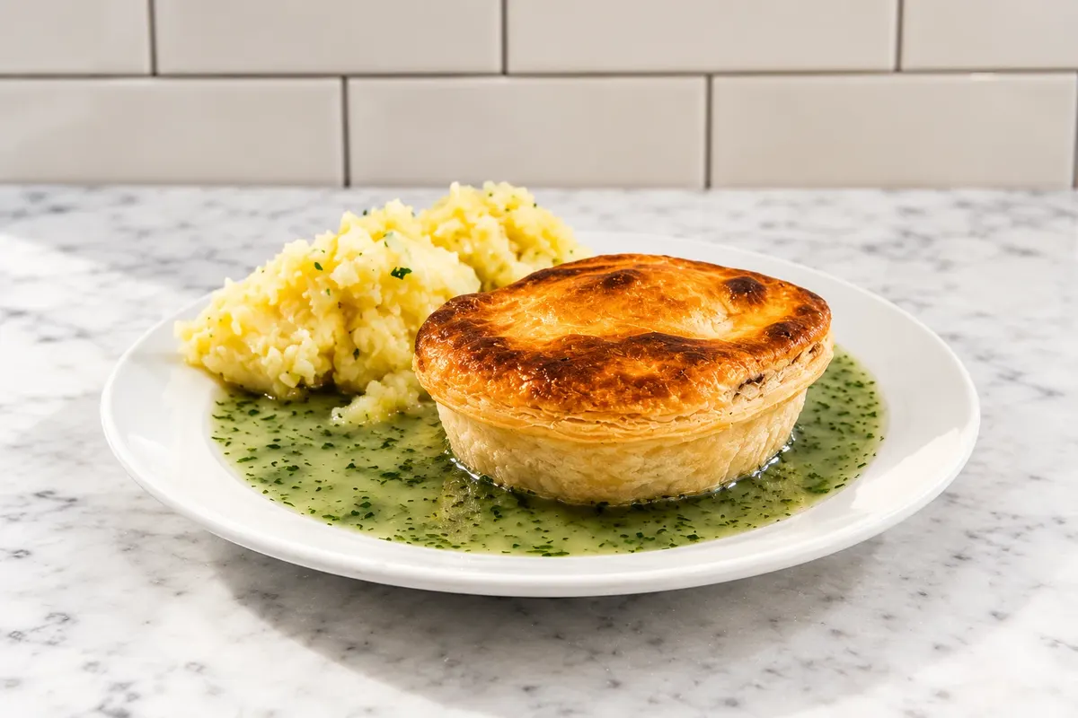 Pie and mash — London, the United Kingdom