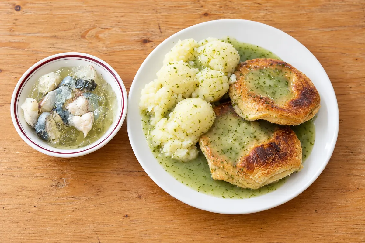 Pie and mash — London, the United Kingdom