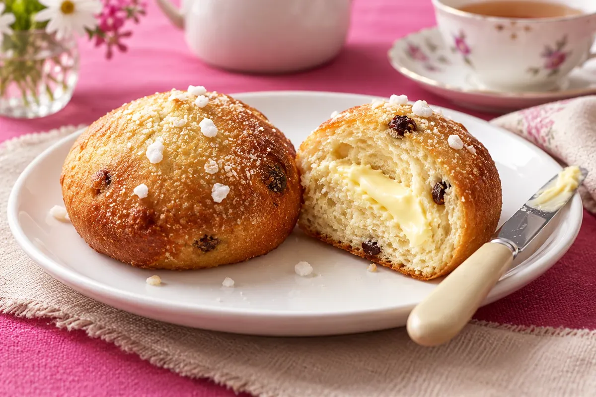 Bath bun — Bath, the United Kingdom