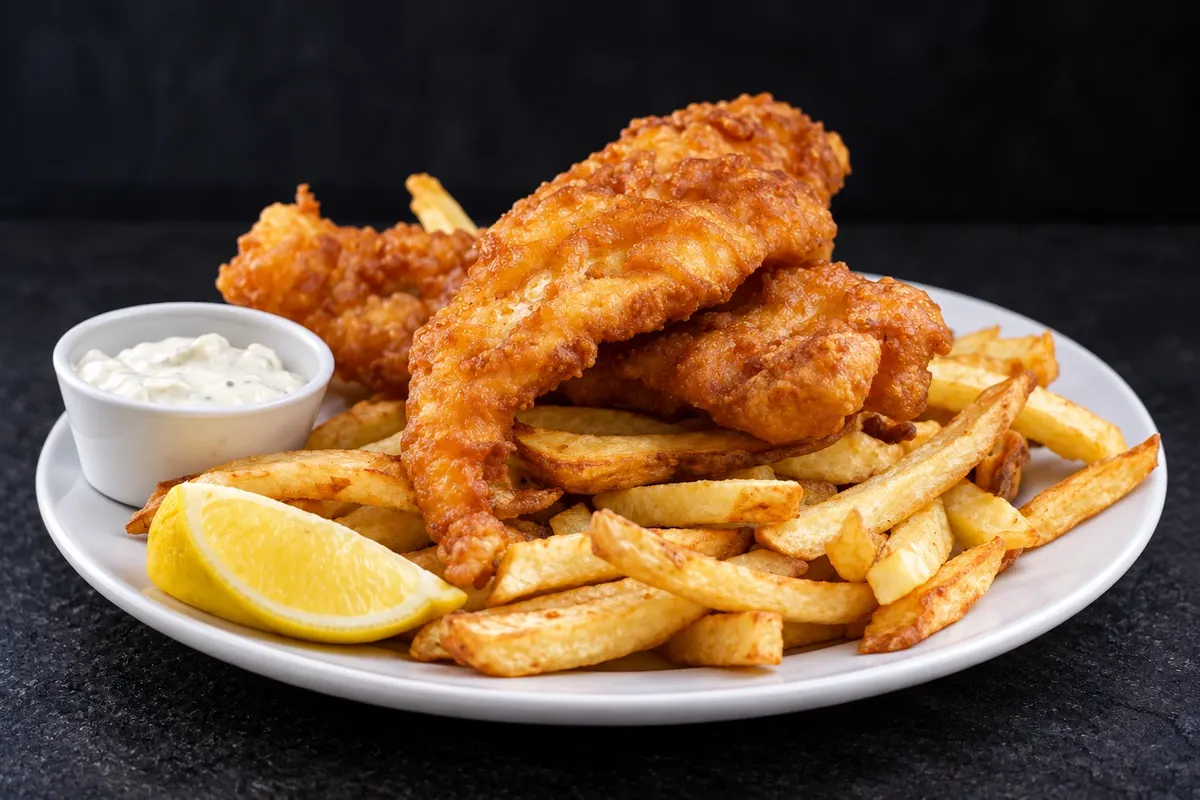 Fish and chips — Inglaterra, the United Kingdom