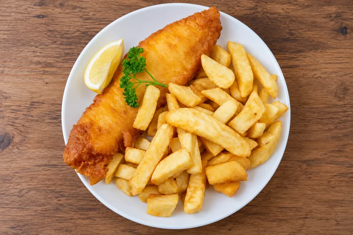 Fish and chips — Inglaterra, the United Kingdom
