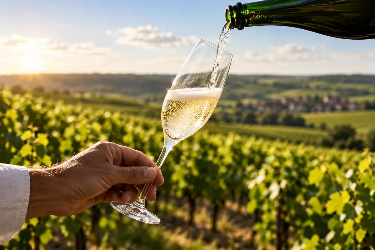Champagne — Épernay, France