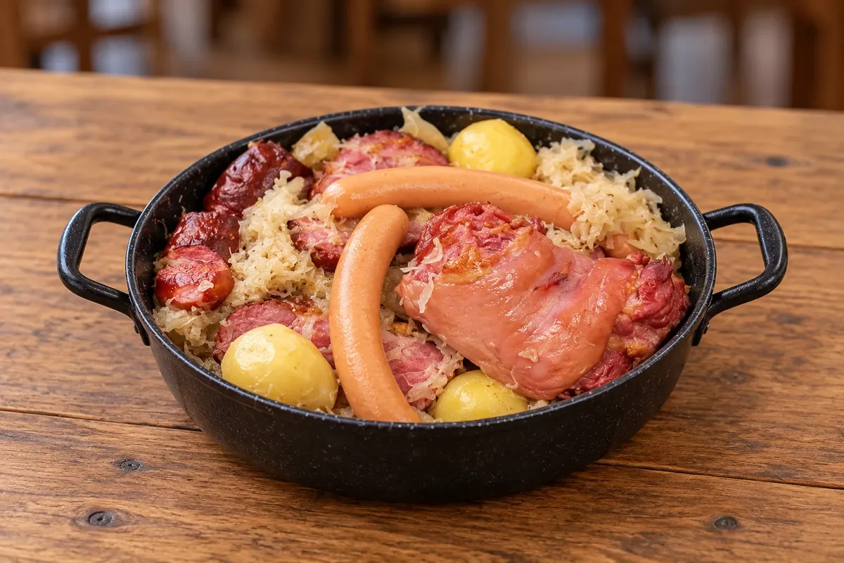Choucroute garnie — Grande Leste, Francia