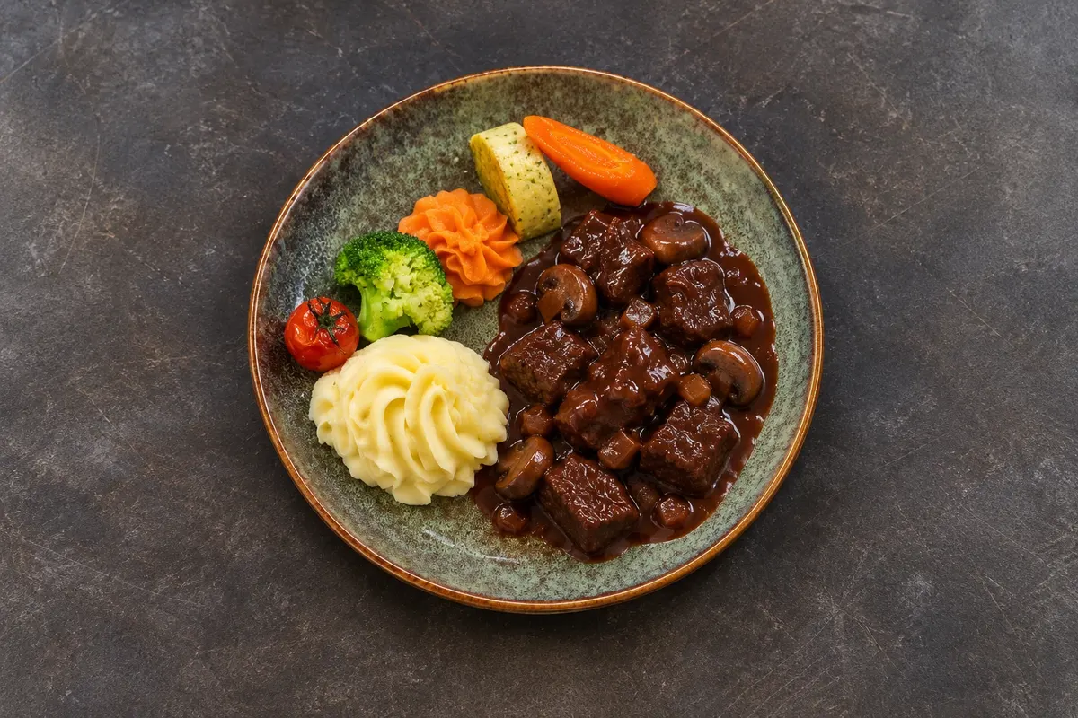 Bœuf bourguignon — Borgonha-Franco-Condado, Francia