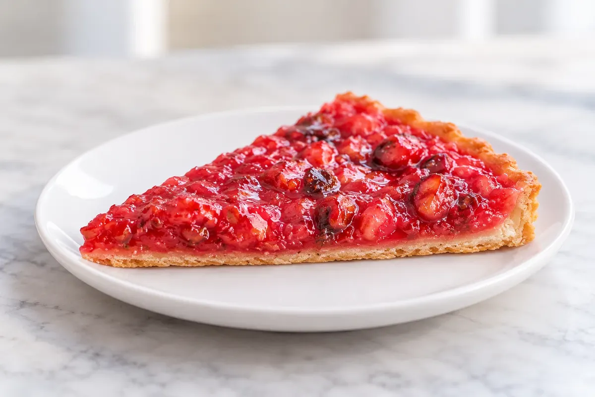 Tarte aux pralines — Lyon, France