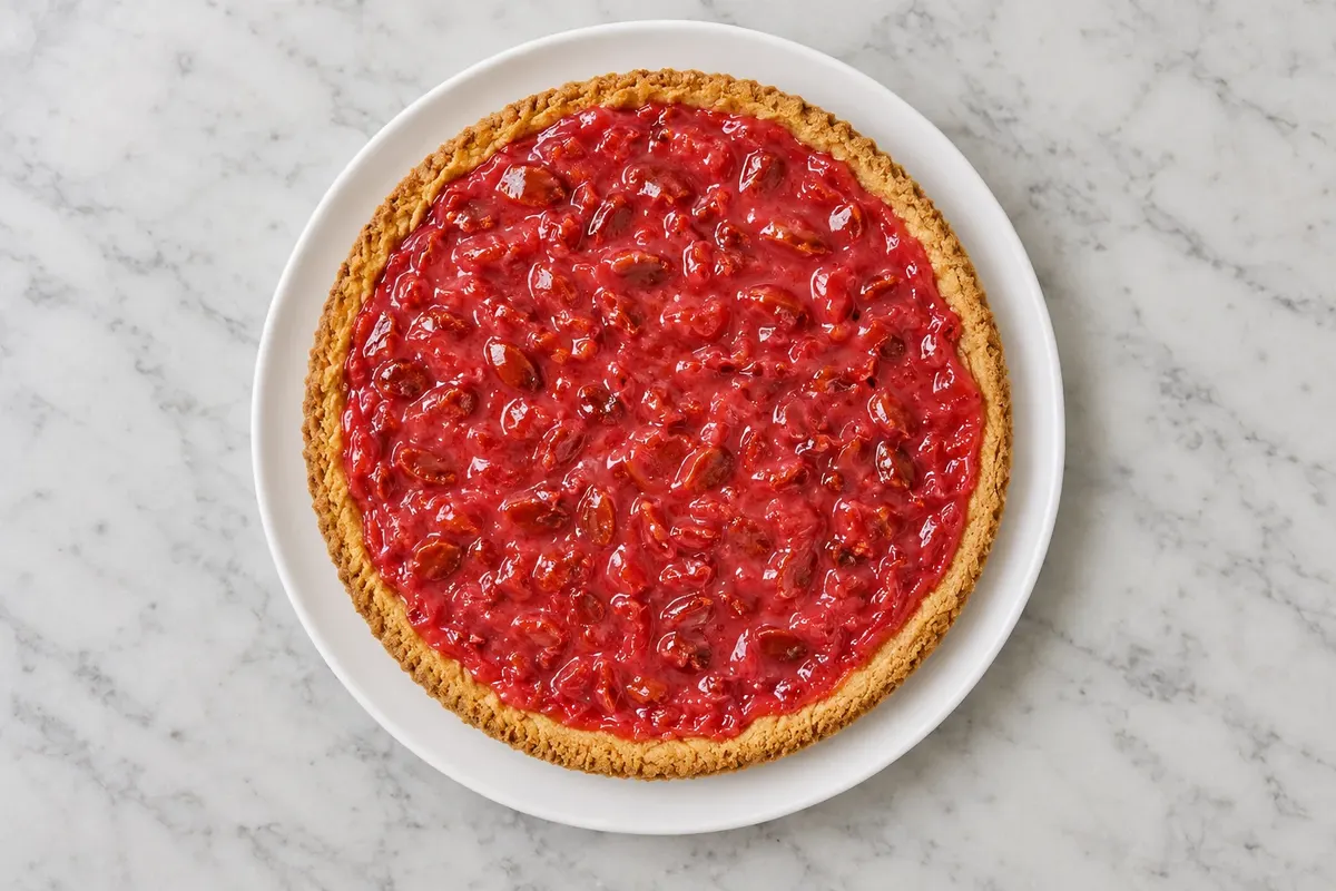 Tarte aux pralines — Lyon, France