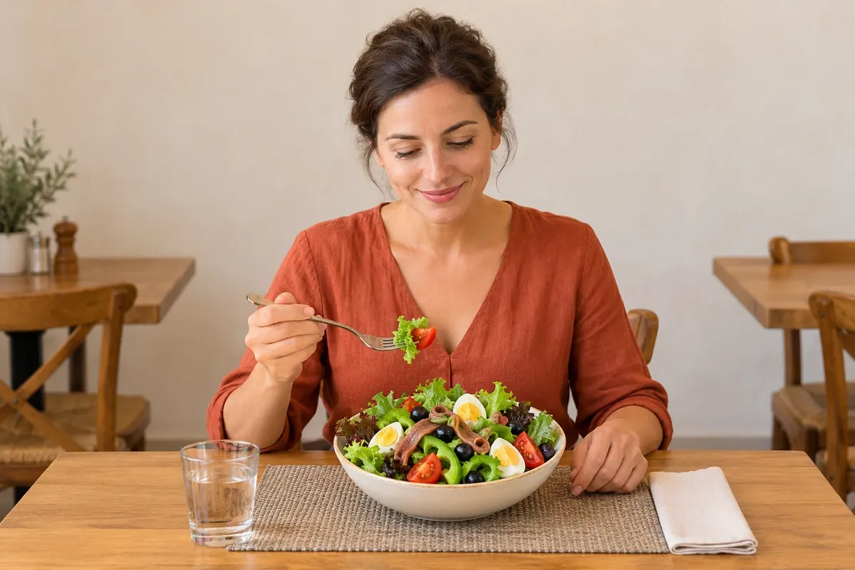 Salade niçoise — Niza, Francia
