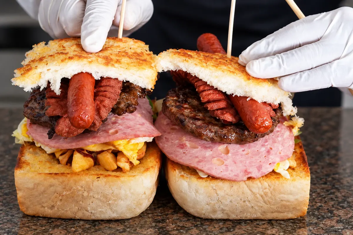 Colocación de la tapa de pan en la kota.