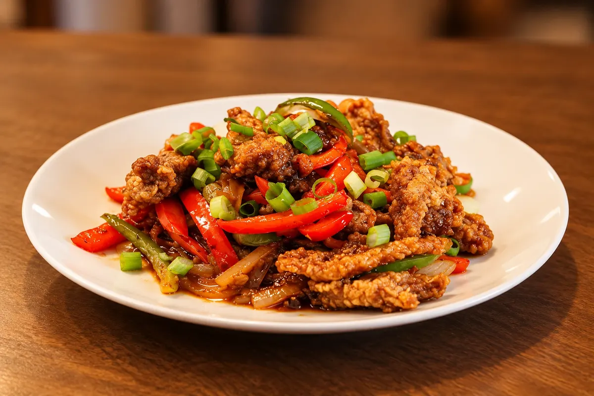 Ginger beef — Calgary, Canada
