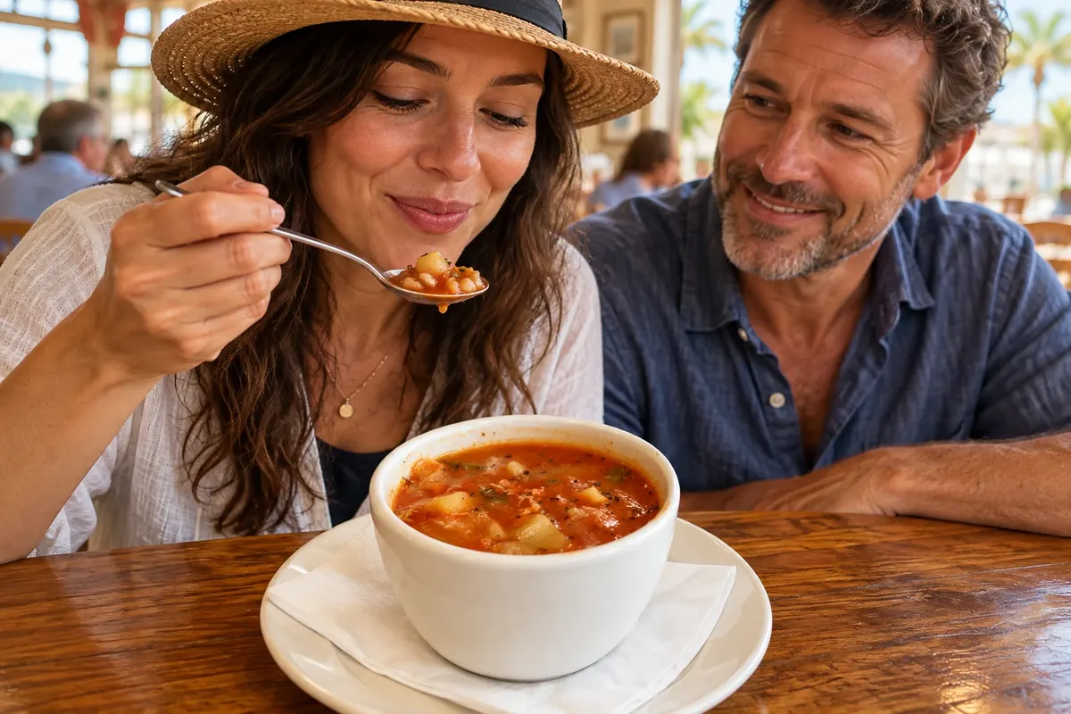 Minorcan clam chowder — San Agustín, Estados Unidos