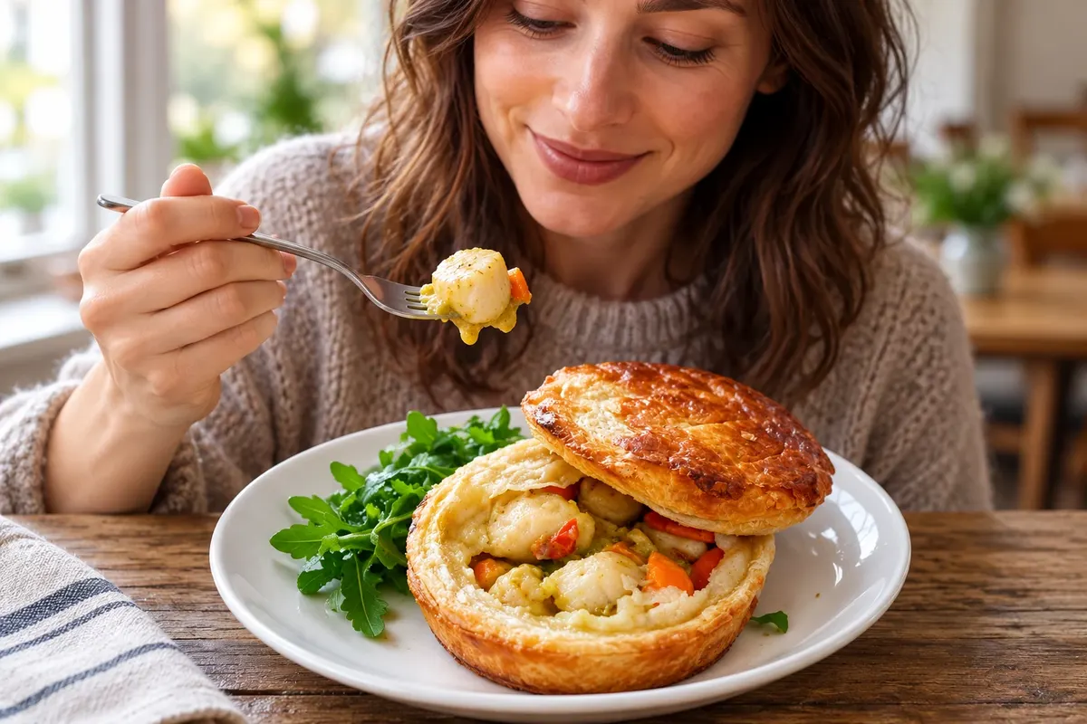 Scallop pie — Tasmânia, Australia