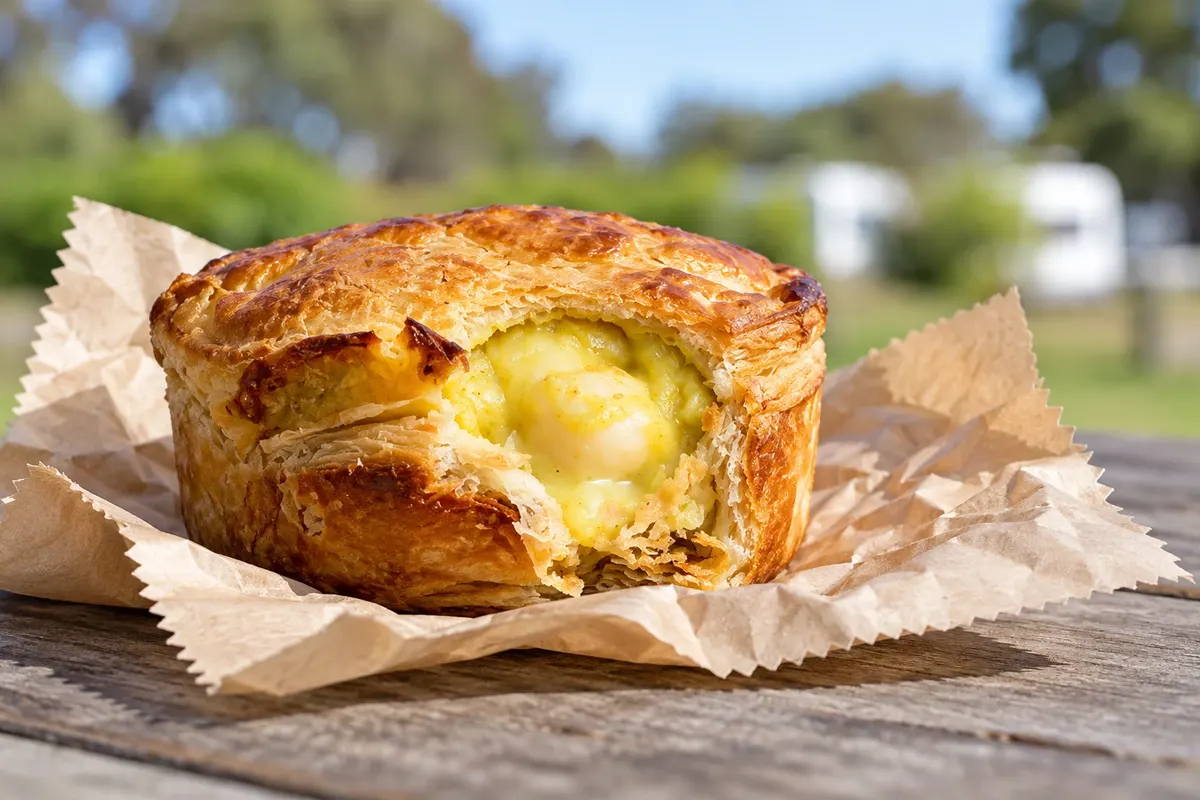 Scallop pie — Tasmânia, Australia